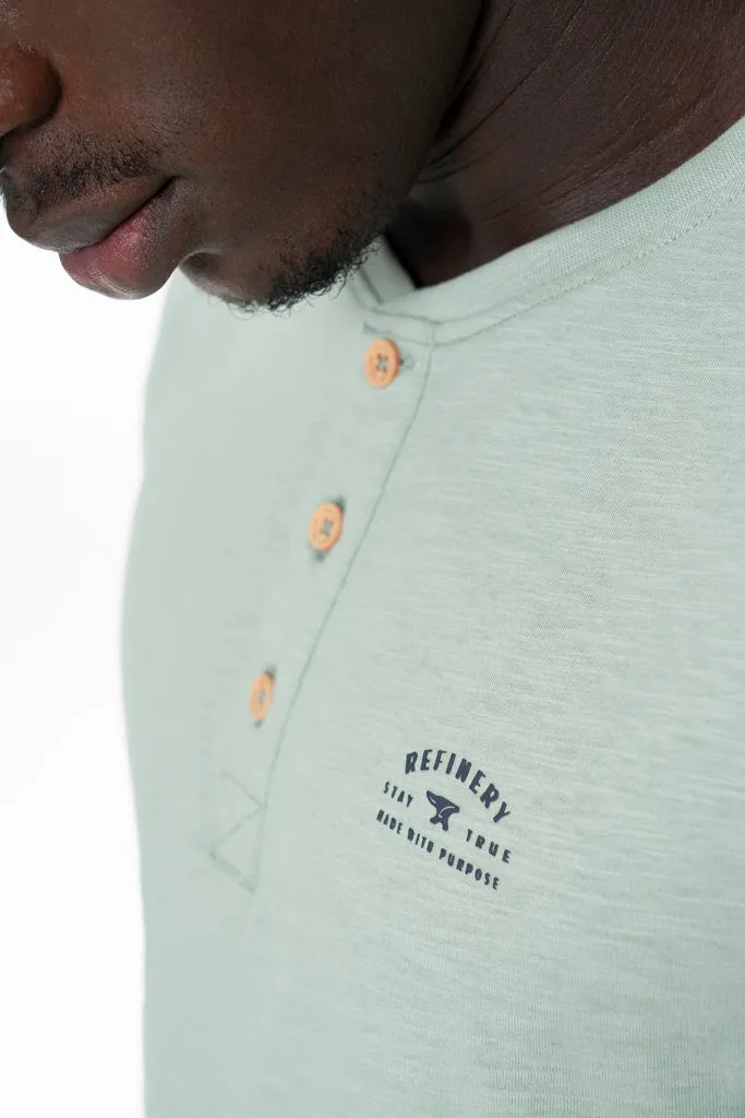 Henley T-Shirt sold by Refinery product image thumbnail 4