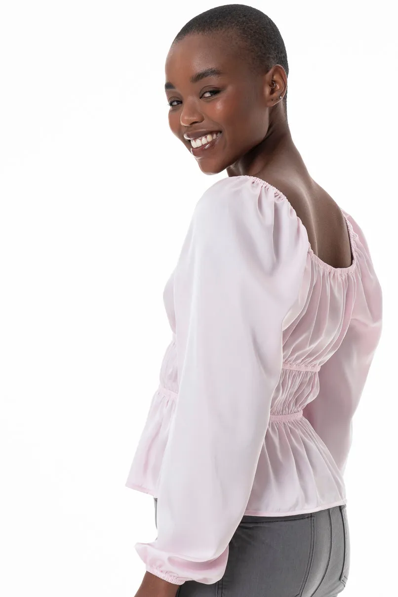 Sweatheart Top _ 145730 _ Pale Pink sold by Refinery product image thumbnail 2