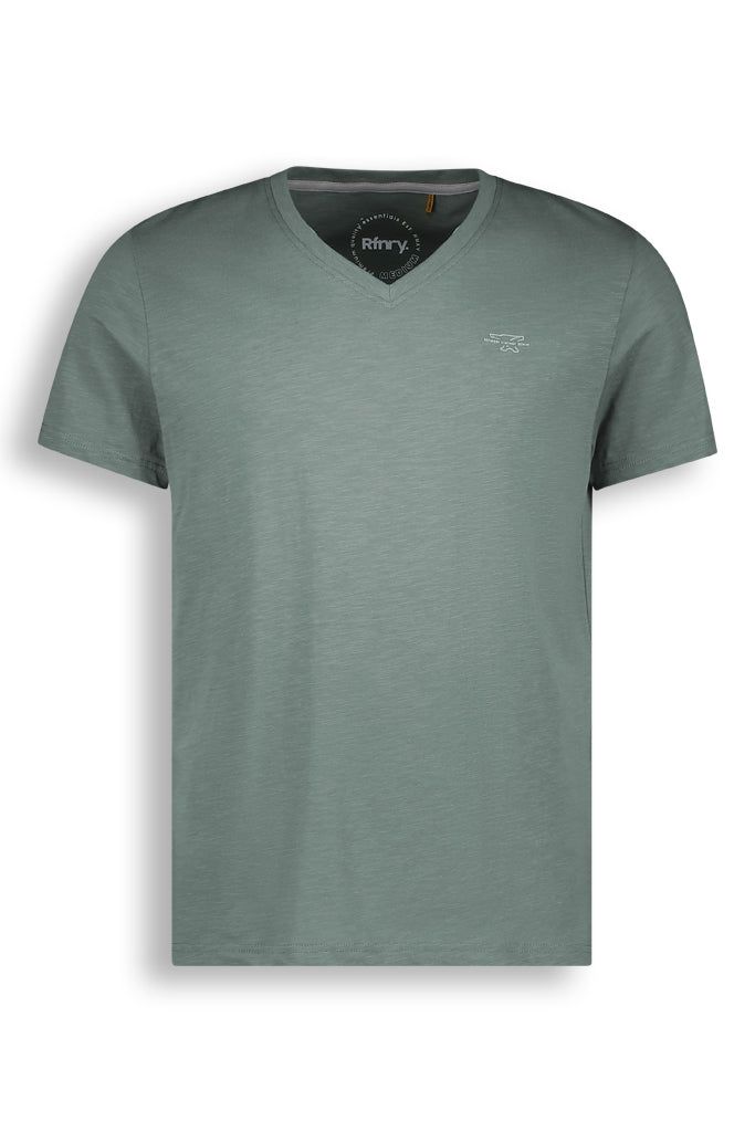 V-Neck T-Shirt _ 137175 _ Fatigue sold by Refinery product image thumbnail 3