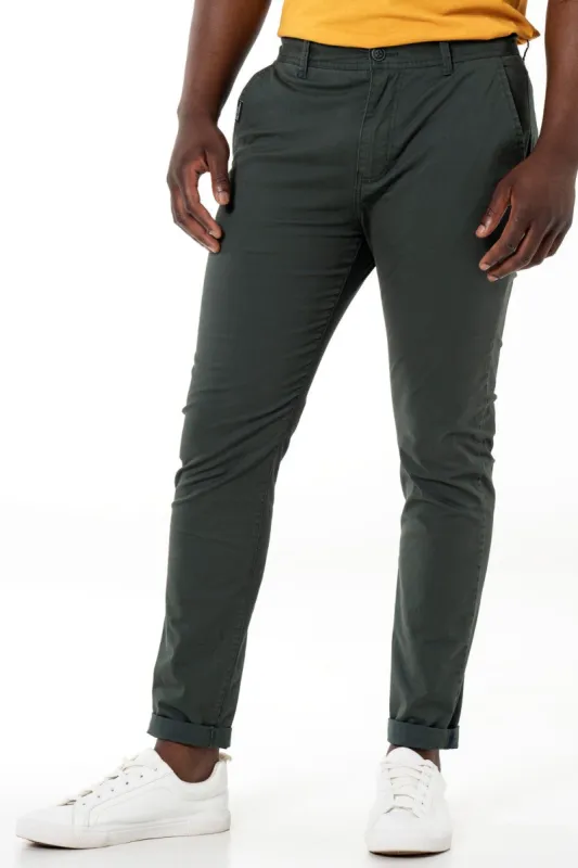 Chino Pants _ 140144 _ Emerald sold by Refinery