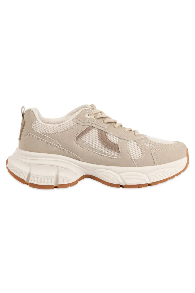 国内で当店のみ 1807 2色展開 Chunky Sneakers Chunky Style Sneaker _ 153579 _ Natural | Parallel