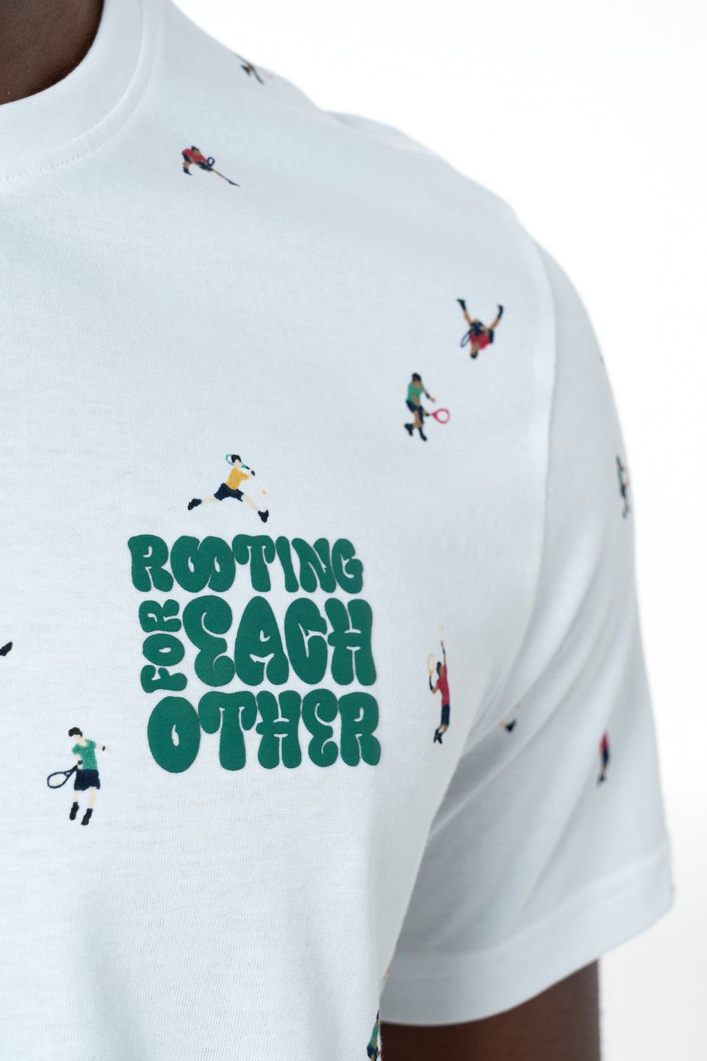 Branded T-Shirt _ 142511 _ Optic White sold by Refinery product image thumbnail 5