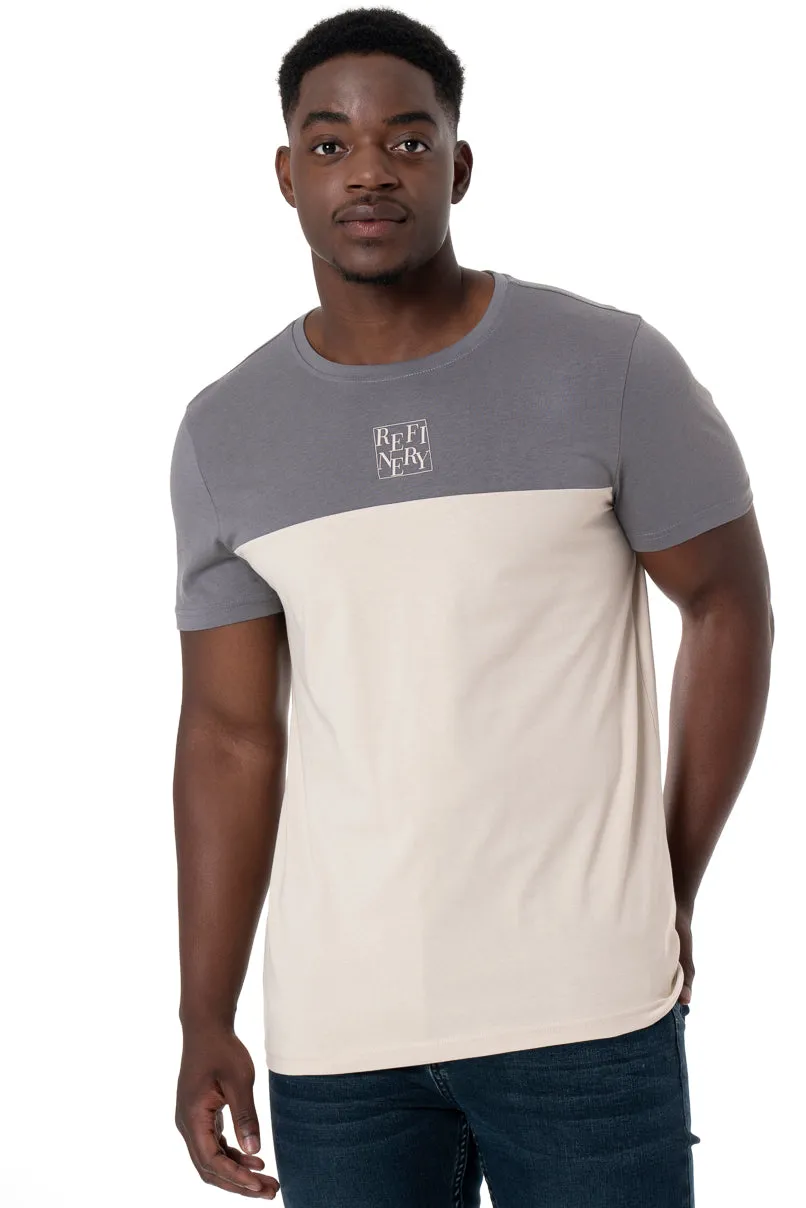 Branded T-Shirt _ 142536 _ Charcoal sold by Refinery