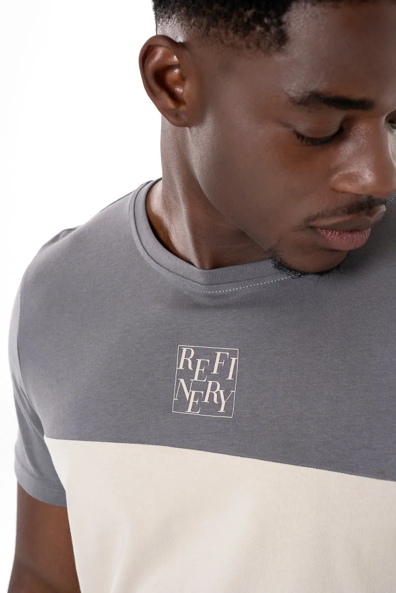 Branded T-Shirt _ 142536 _ Charcoal sold by Refinery product image thumbnail 3