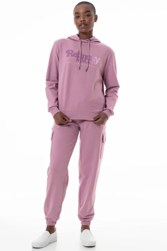 Branded Hoodie _ 145627 _ Purple sold by Refinery