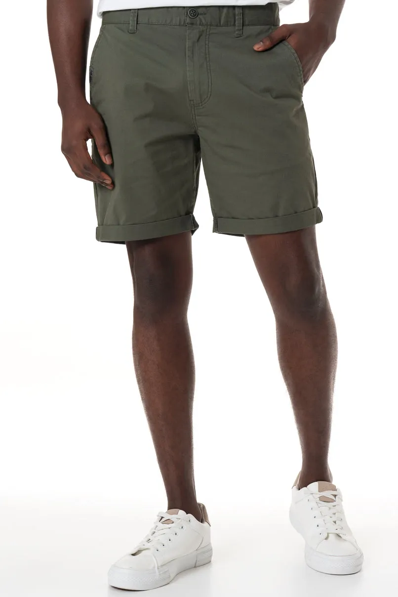 Chino Shorts _ 151710 _ Fatigue sold by Refinery