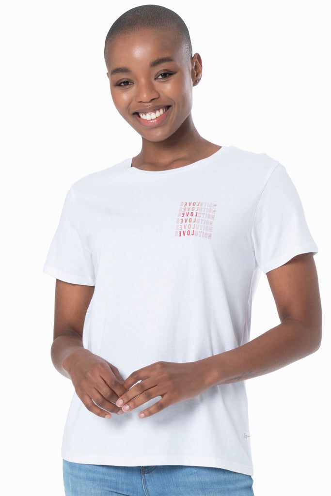 Statement T-Shirt _ 130854 _ White sold by Refinery