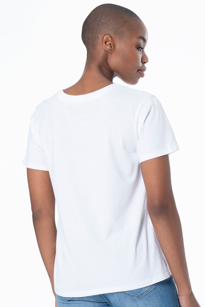 Statement T-Shirt _ 130854 _ White sold by Refinery product image thumbnail 4