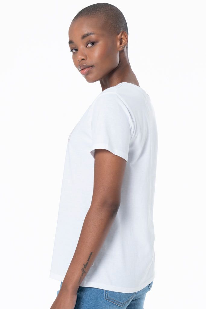 Statement T-Shirt _ 130854 _ White sold by Refinery product image thumbnail 3