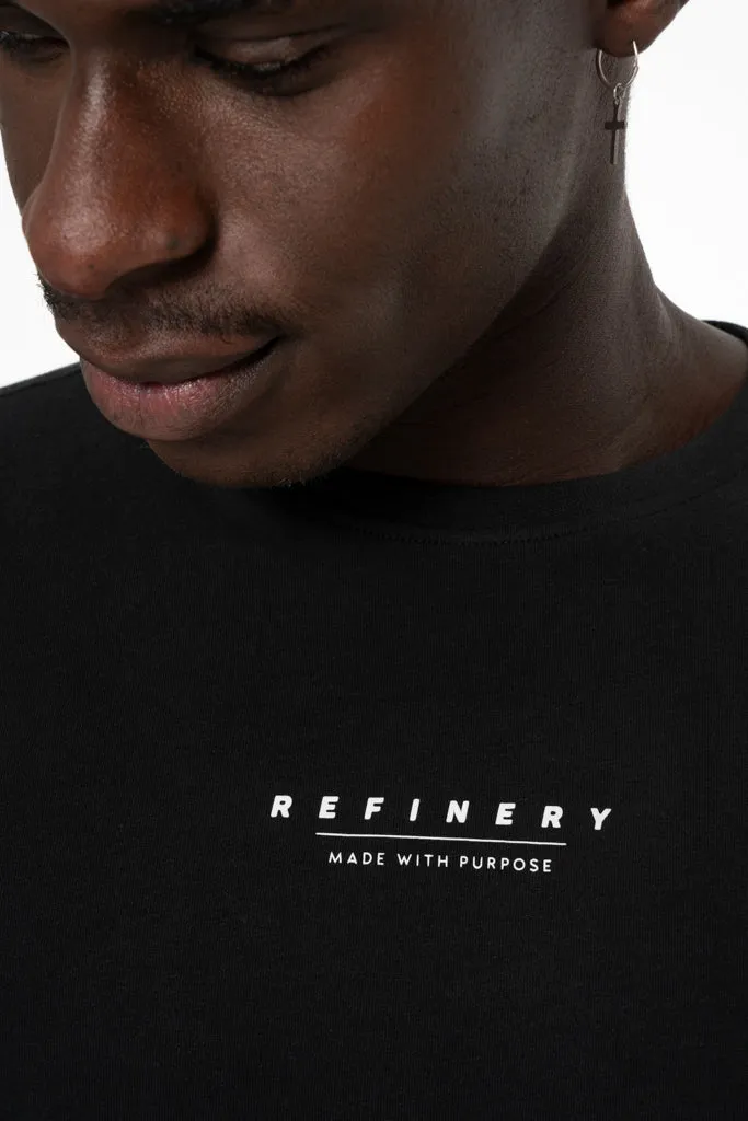 Branded T-Shirt _ 140507 _ Black sold by Refinery product image thumbnail 5