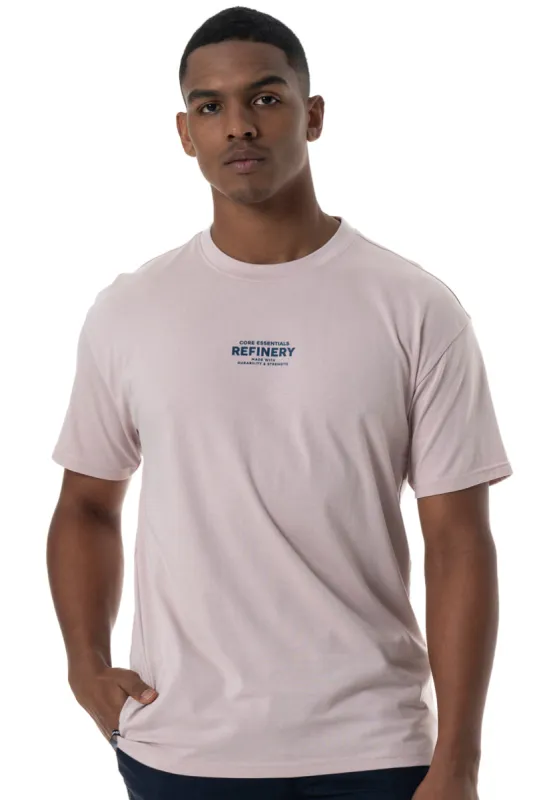 Oversized Branded T-Shirt _ 151898 _ Dusty Pink sold by Refinery