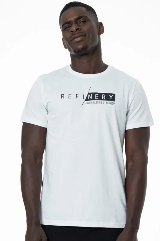 Branded T-Shirt _ 140498 _ Optic White sold by Refinery