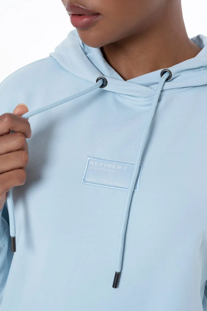 Hooded Sweat Top _ 146918 _ Light Blue sold by Refinery product image thumbnail 3