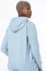 Hooded Sweat Top _ 146918 _ Light Blue sold by Refinery