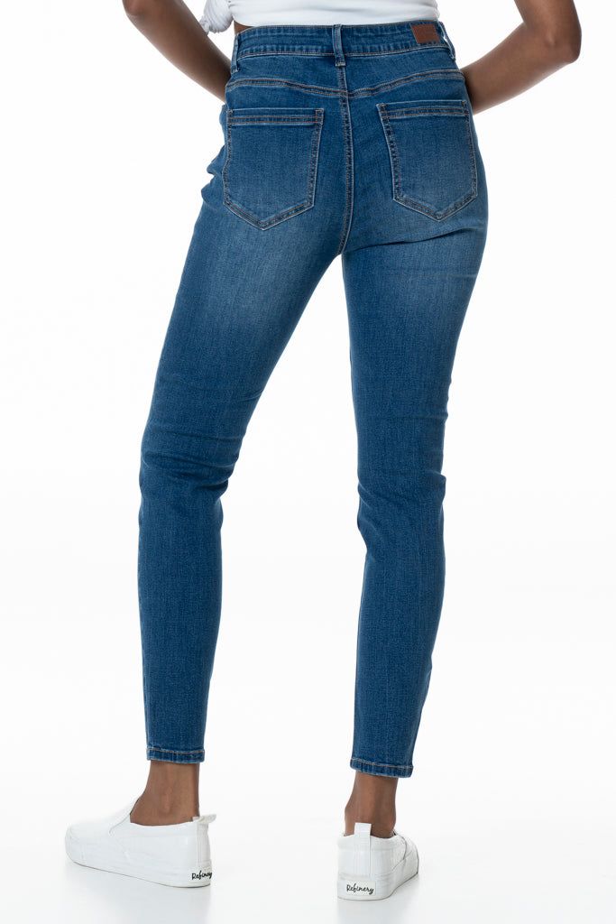 Rf05 Hi-Rise Regular Length Jeans _ 136357 _ Mid Wash sold by Refinery product image thumbnail 2