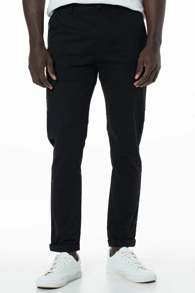 Chino Pants _ 140144 _ Black sold by Refinery