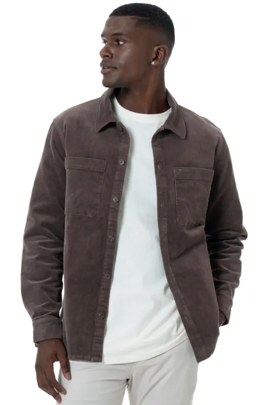 Corduroy Shirt _ 145410 _ Brown sold by Refinery