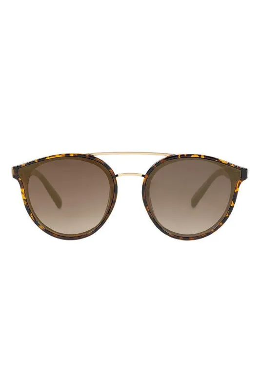 Round Sunglasses _ 143861 _ Black sold by Refinery