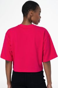 Boxy Branded T-Shirt _ 143192 _ Pink sold by Refinery