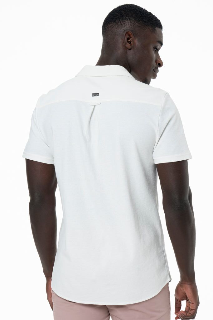 Textured Shirt _ 143413 _ White sold by Refinery product image thumbnail 2