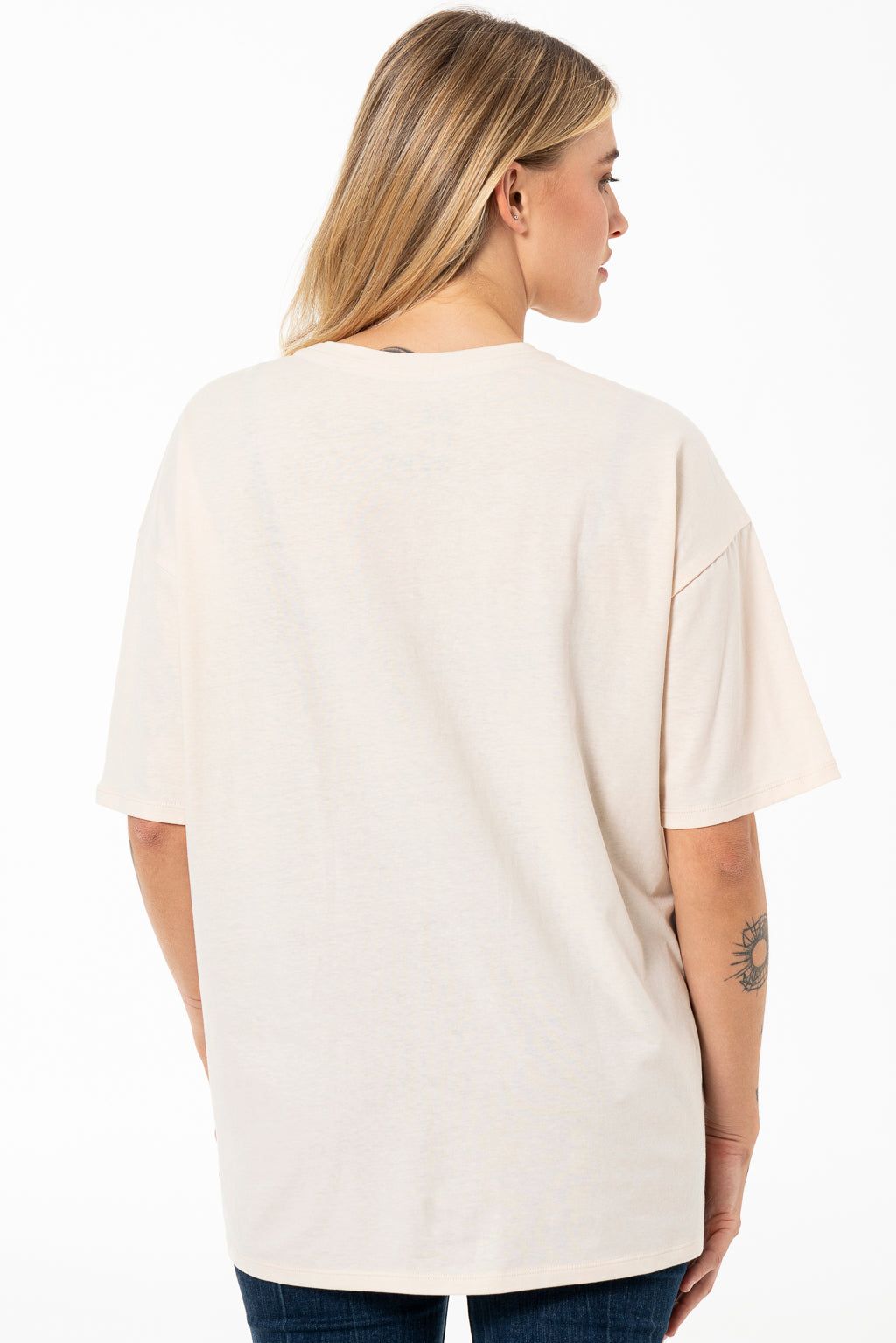 Oversized T-Shirt _ 141568 _ Stone sold by Refinery product image thumbnail 3