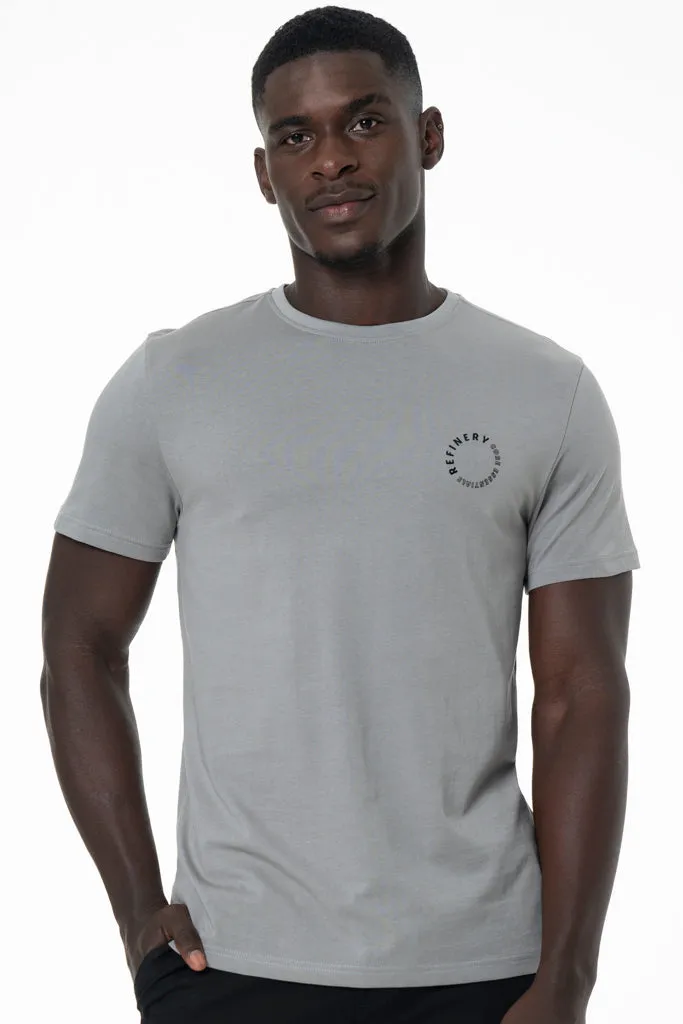 Core T-Shirt _ 141366 _ Grey sold by Refinery