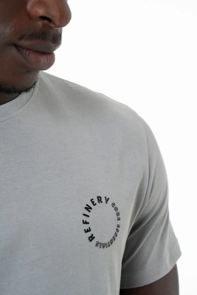 Core T-Shirt _ 141366 _ Grey sold by Refinery product image thumbnail 4