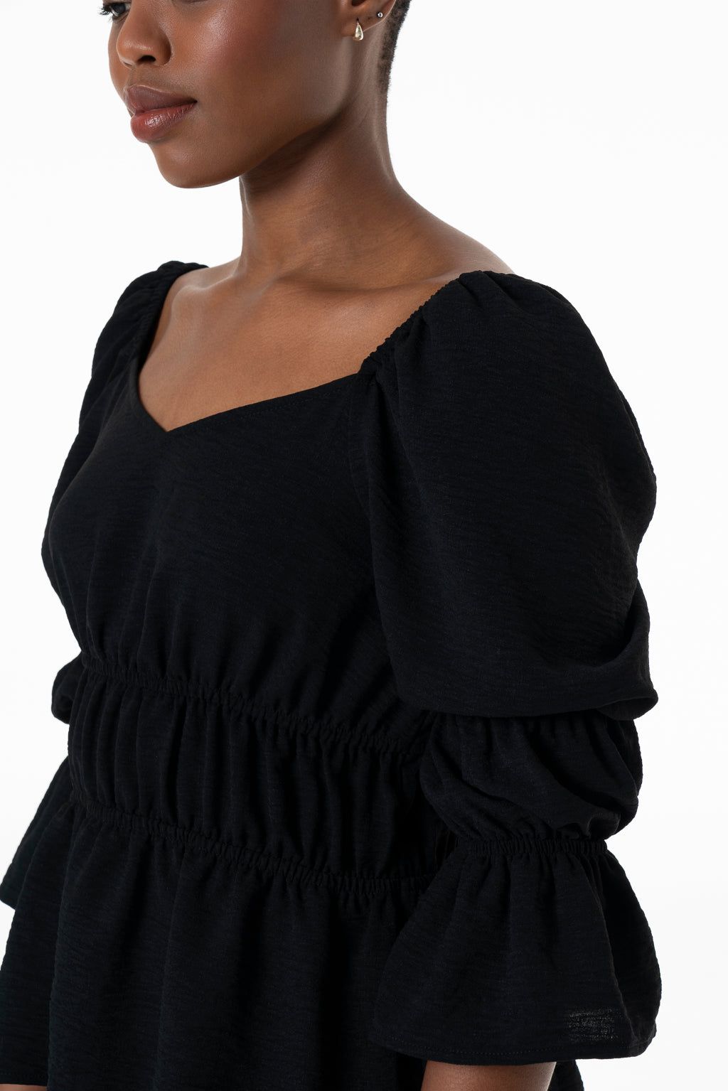 Sweatheart Top _ 143366 _ Black sold by Refinery product image thumbnail 4