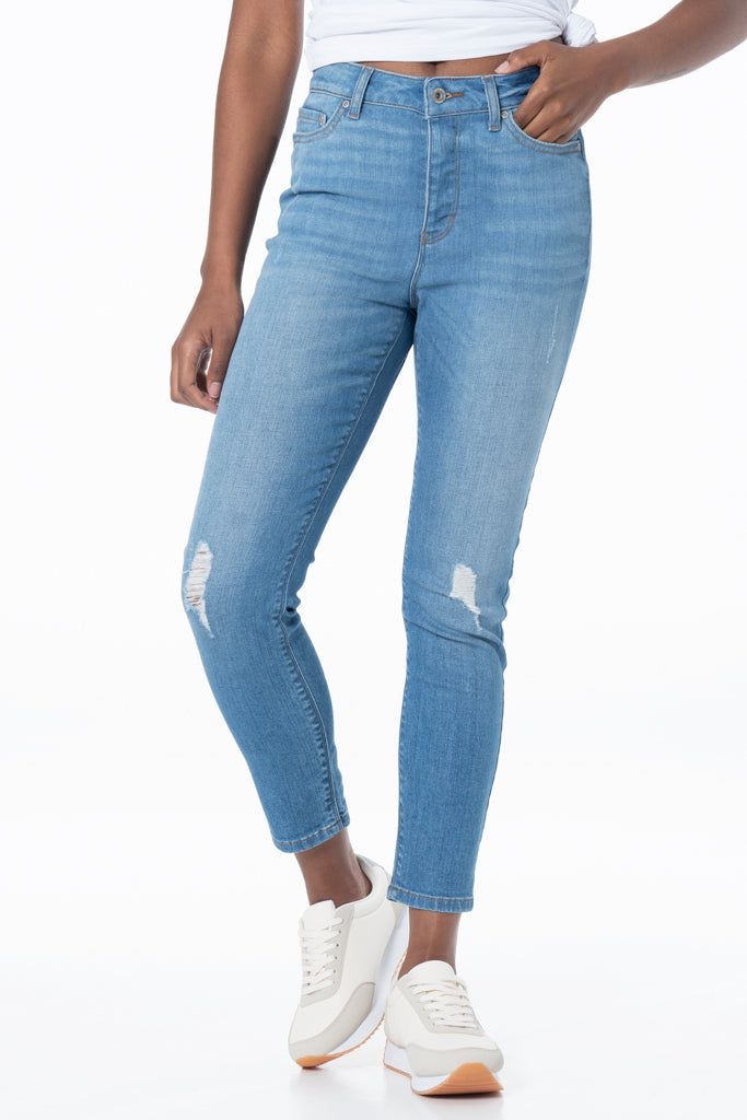 Rf05 Hi-Rise Denim Jeans _ 130676 _ Light Wash sold by Refinery product image thumbnail 2