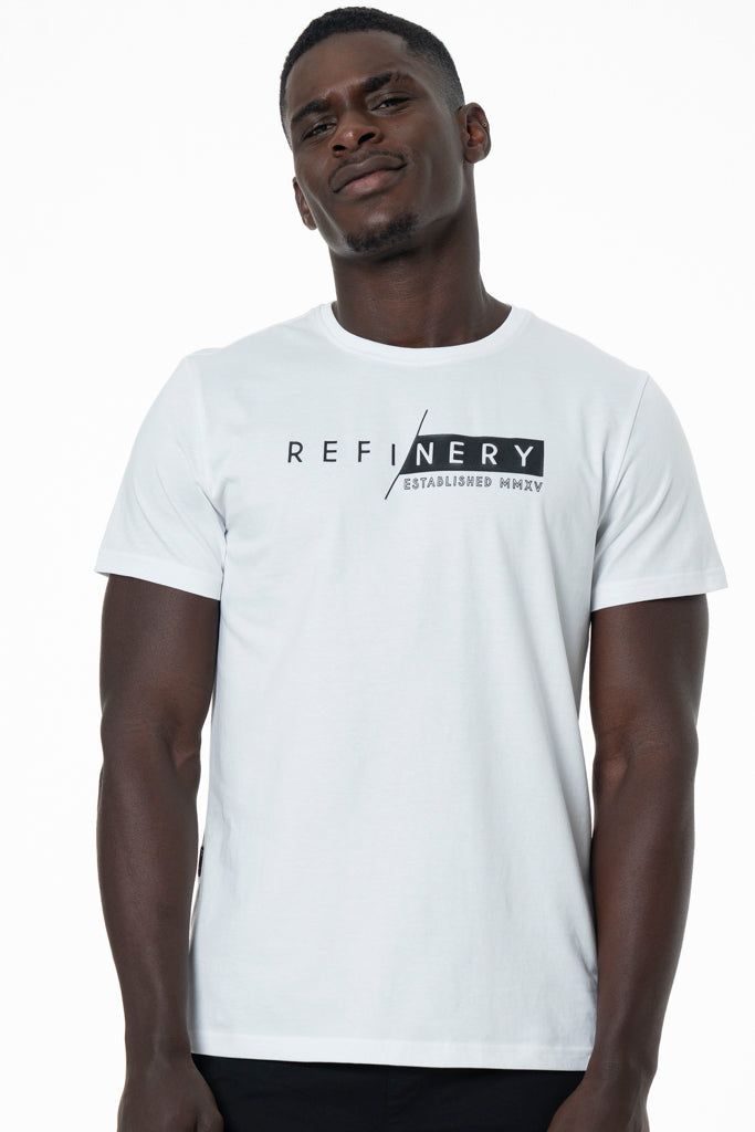 Branded T-Shirt _ 140498 _ Optic White sold by Refinery