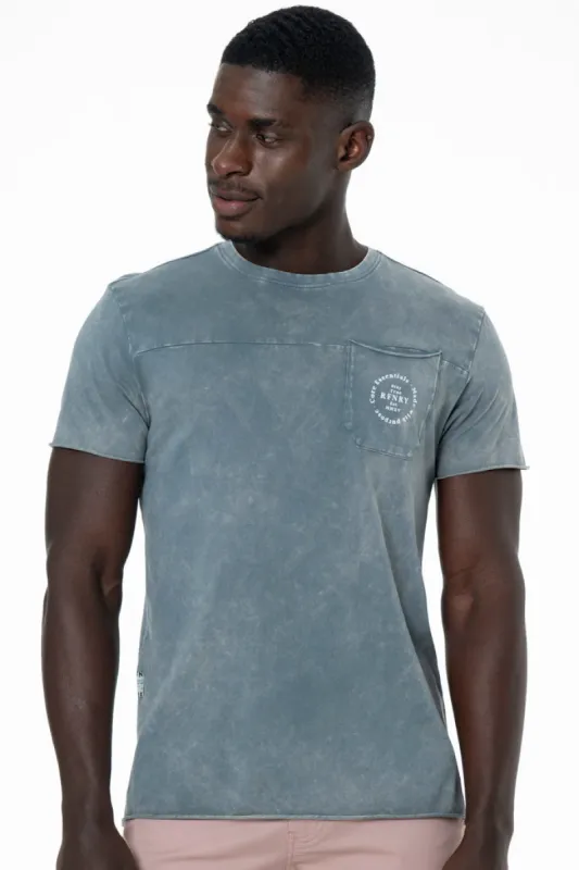 Organic Dye T-Shirt _ 140487 _ Emerald sold by Refinery