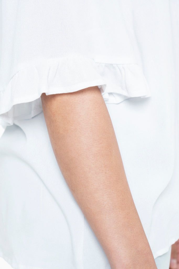 Boxy Shirt _ 132627 _ White sold by Refinery product image thumbnail 4