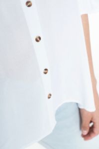 Boxy Shirt _ 132627 _ White sold by Refinery