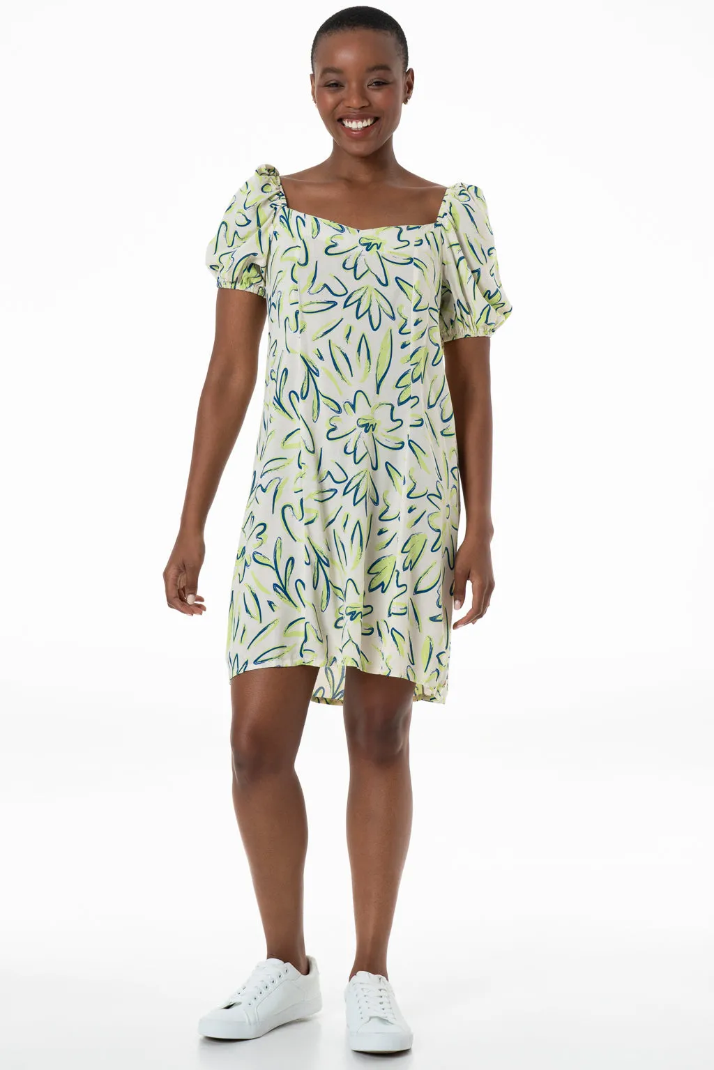 Shift Dress _ 143349 _ Sand sold by Refinery