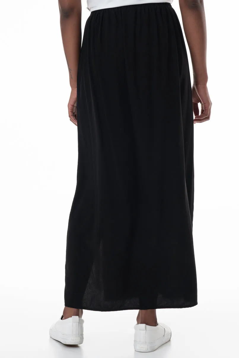 Slip Skirt _ 145601 _ Black sold by Refinery product image thumbnail 4