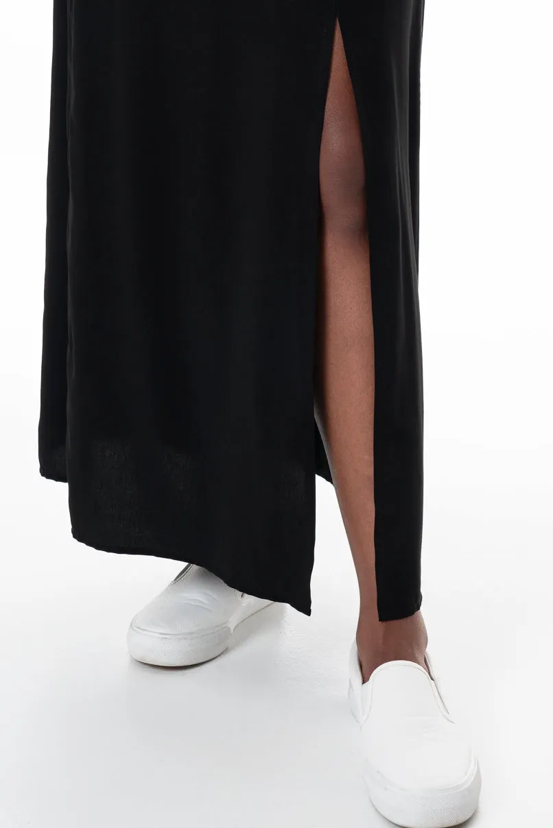 Slip Skirt _ 145601 _ Black sold by Refinery product image thumbnail 2