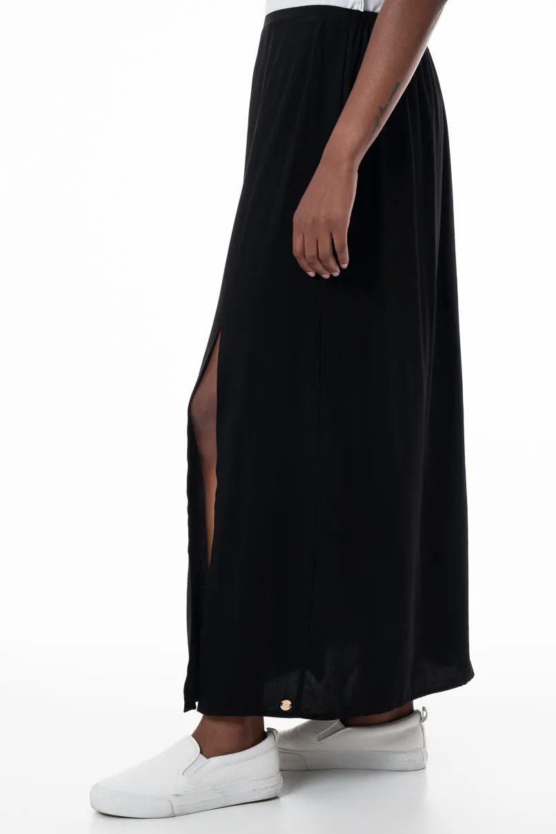 Slip Skirt _ 145601 _ Black sold by Refinery product image thumbnail 3