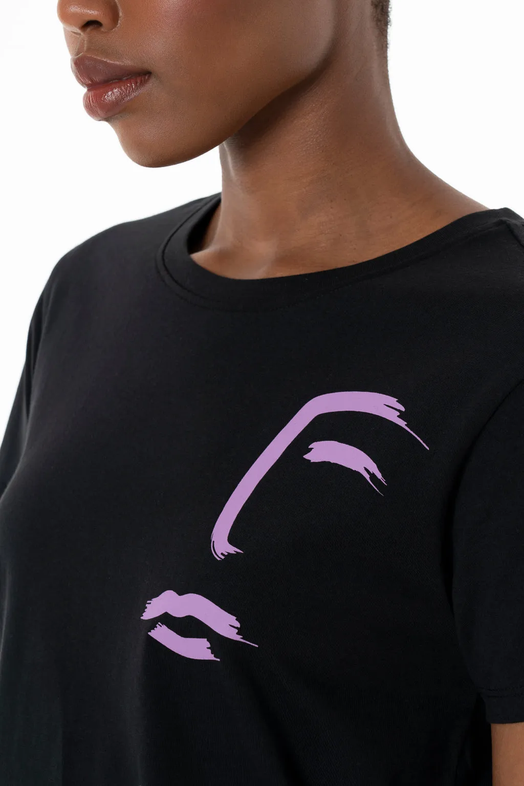 Statement T-Shirt _ 143241 _ Black sold by Refinery product image thumbnail 3