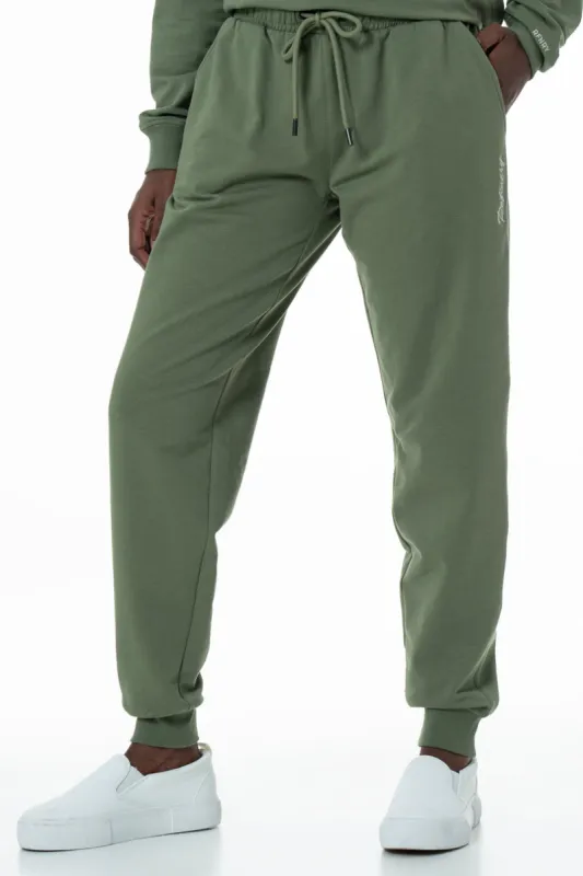 Slim Fit Track Pants _ 145619 _ Green sold by Refinery
