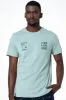 Branded T-Shirt _ 142541 _ Sage sold by Refinery