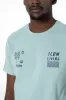 Branded T-Shirt _ 142541 _ Sage sold by Refinery