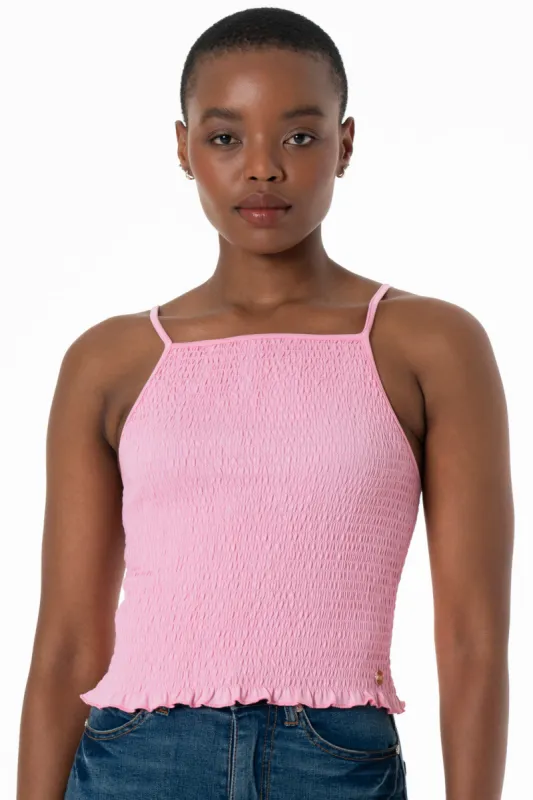 Knit Top _ 143383 _ Pink sold by Refinery