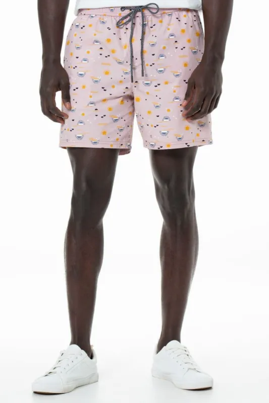 Cuba Shorts _ 140198 _ Dirty Pink made by Refinery