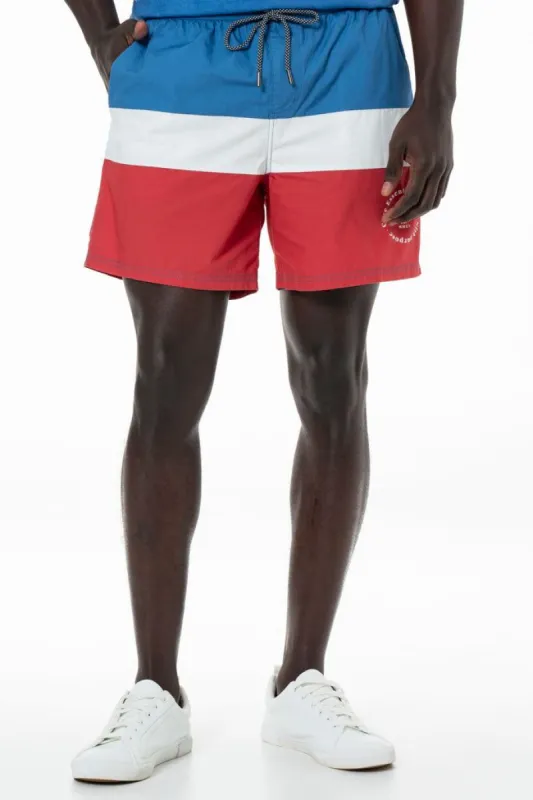 Cuba Shorts _ 140200 _ Blue made by Refinery