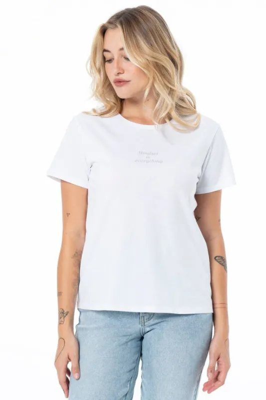 Statement T-Shirt _ 137387 _ White sold by Refinery