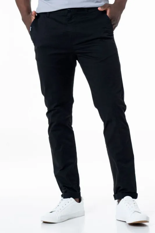 Chino Pants _ 136791 _ Black sold by Refinery