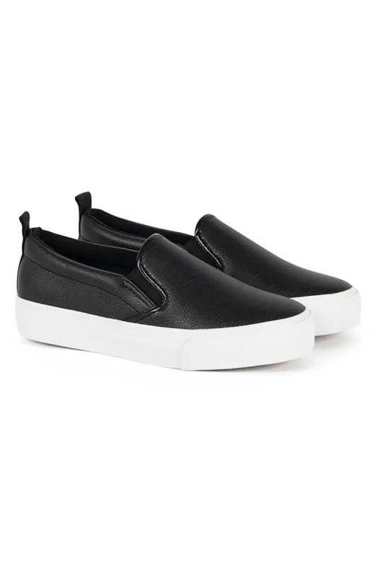 Slip-On Sneaker _ 144056 _ Black sold by Refinery