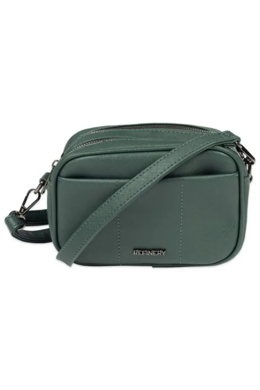 Crossbody Sling Bag _ 146312 _ Green sold by Refinery