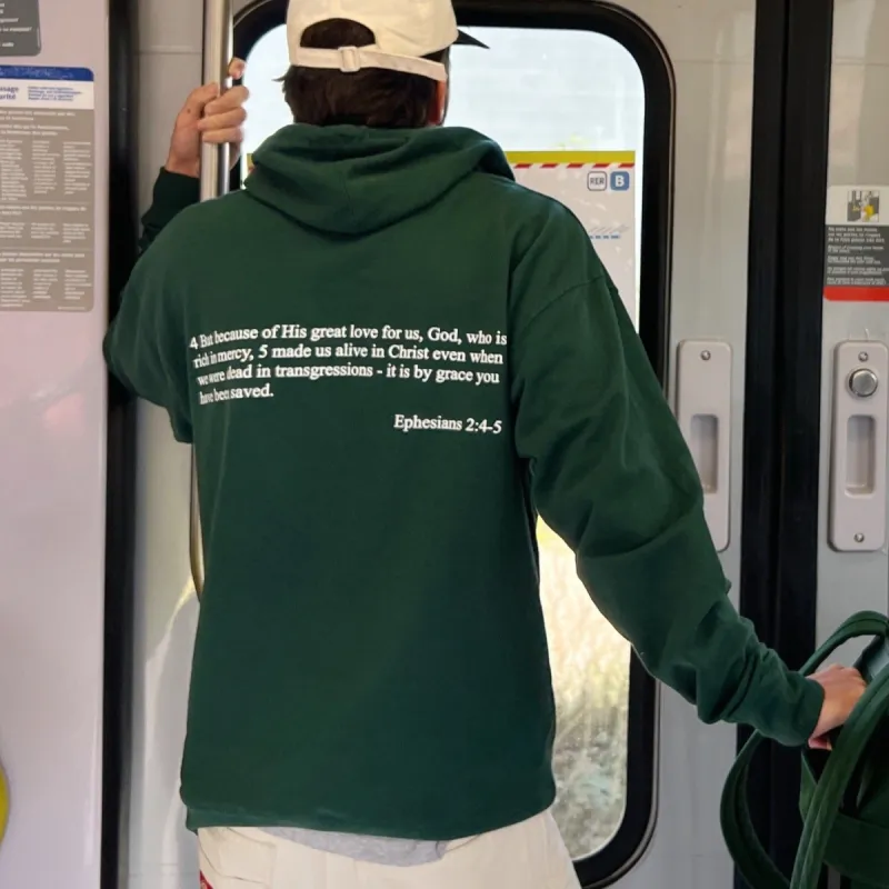 "SCRIPTURE" HOODIE" | FOREST GREEN sold by He Would Love First