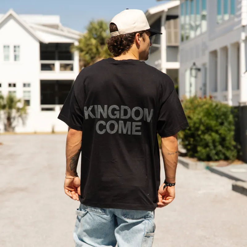 "KINGDOM COME" PREMIUM PUFF PRINT TEE made by He Would Love First